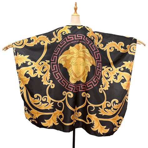 versace barber apron|Versace Barber Cape For Haircutting & Salon.